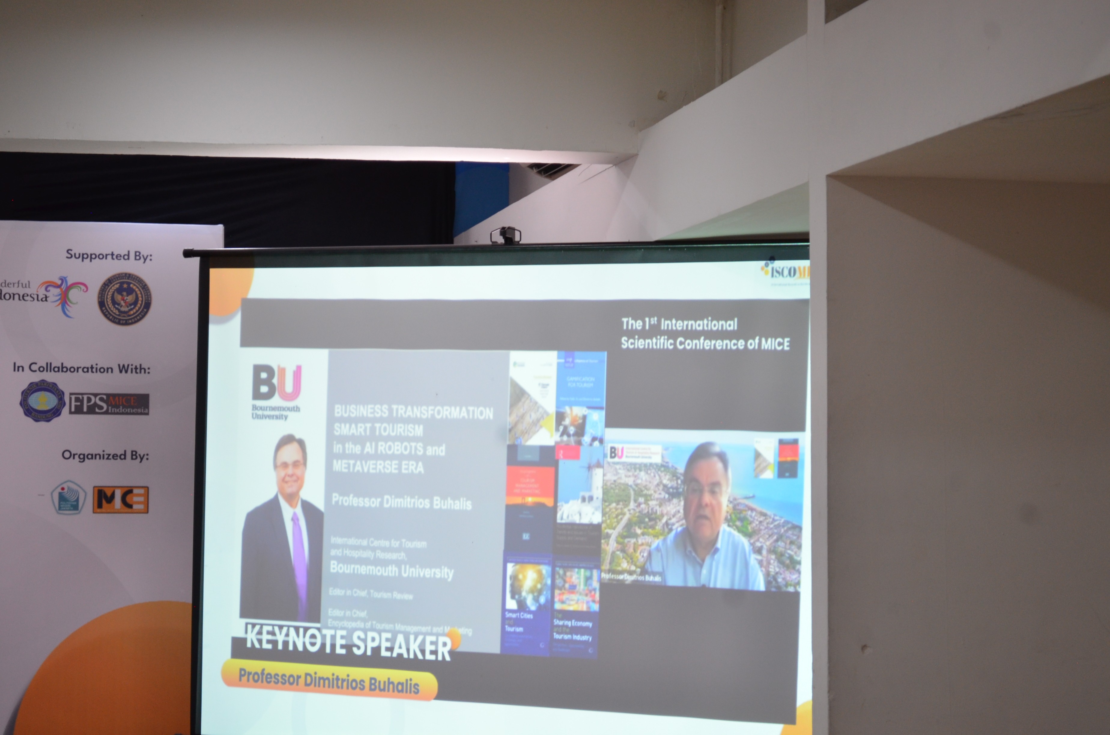 Professor Dimitrios Bukhalis as Keynote Speaker